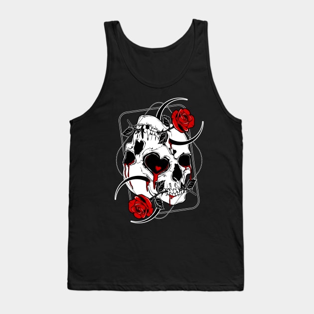 Always on my mind Tank Top by Von Kowen